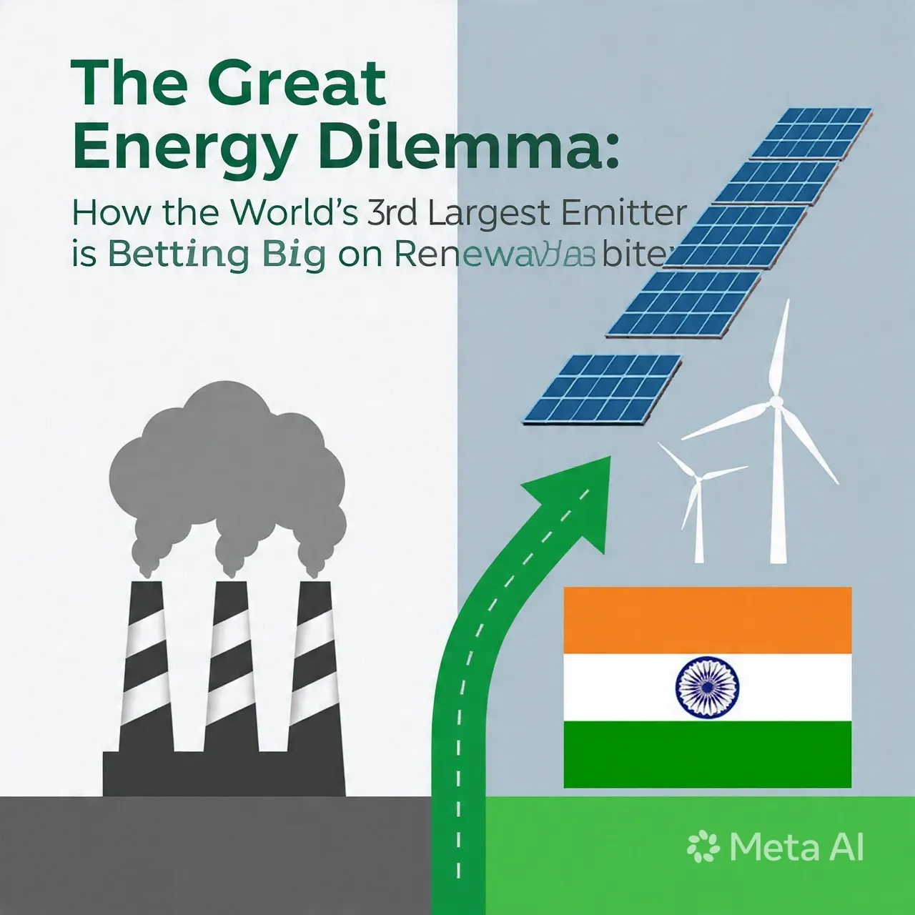 The Great Energy Dilemma. How the Worlds 3rd Largest Emitter is Betting Big on Renewables